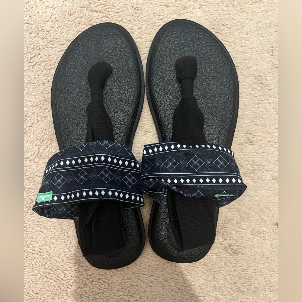 Sanuk Sandals with Heel Strap